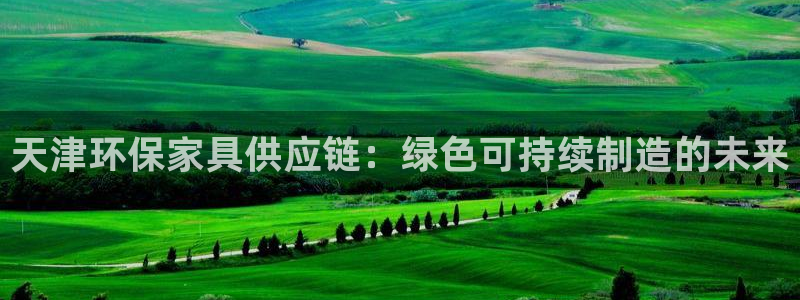 杏耀app怎样申请：天津环保家具供应链：绿色可持续制造的未来