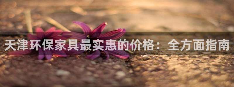 杏耀平台在线注册：天津环保家具最实惠的价格：全方面指南